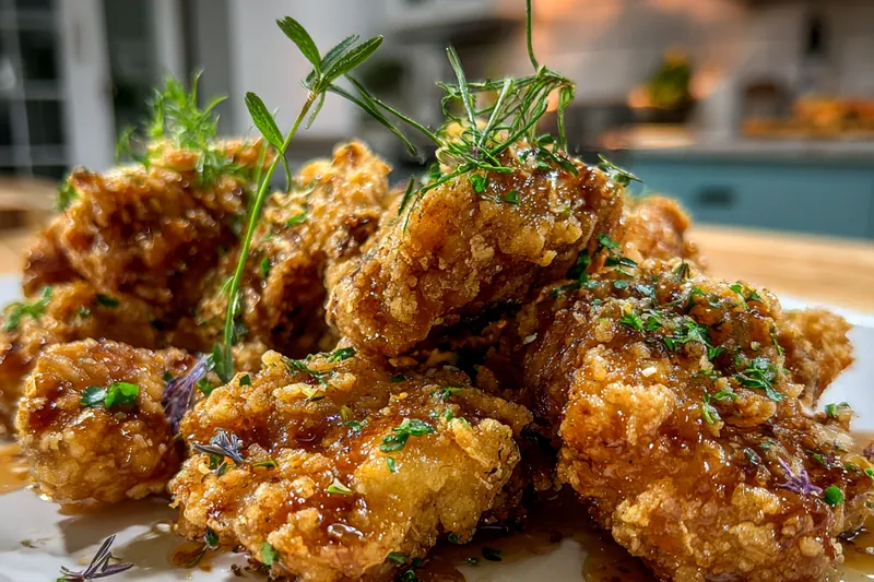 Ingredients for Crispy Fried Chicken